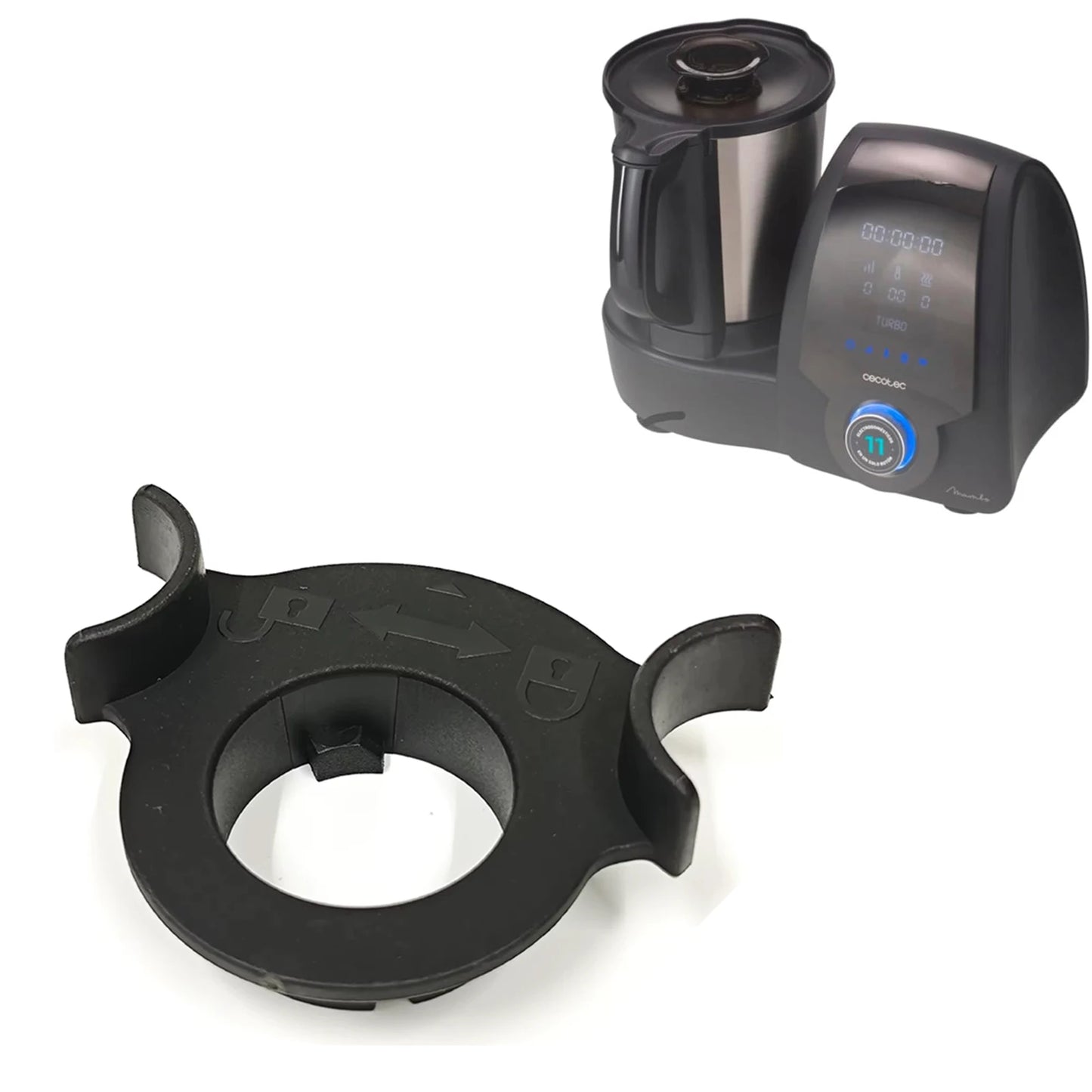 Blade Holder Retainer for Cecotec Mambo 7090/8090/8590/9090/9590/10070/10090/12090 Habana Kitchen Robot