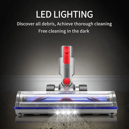 Direct Drive Cleaning Head Compatible with Dyson V7 V8 V10 V11 V15 Vacuum Cleaner For Short Pile Carpets and Hard Floors