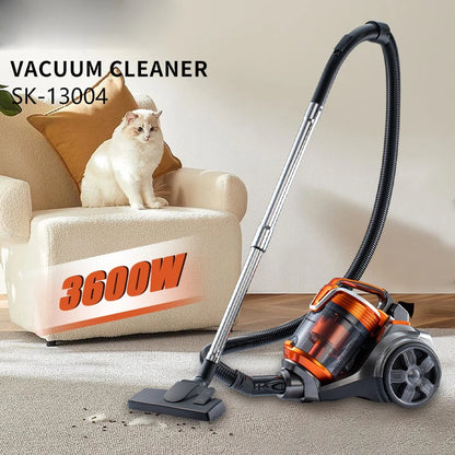 15000PA 3600W Vacuum clean polylinders Vacuum multi-cyclonic Filtration cored Vacuum Hard Floors Carpets FET Hair 220V