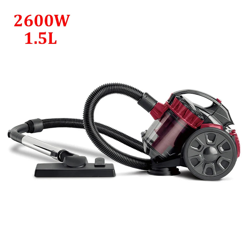 15000PA 3600W Vacuum clean polylinders Vacuum multi-cyclonic Filtration cored Vacuum Hard Floors Carpets FET Hair 220V