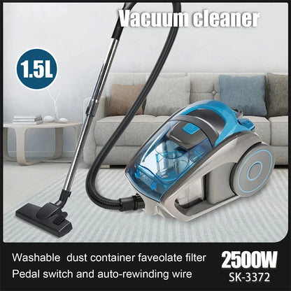 15000PA 3600W Vacuum clean polylinders Vacuum multi-cyclonic Filtration cored Vacuum Hard Floors Carpets FET Hair 220V
