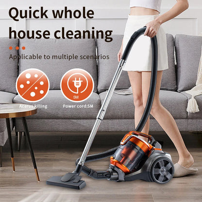 15000PA 3600W Vacuum clean polylinders Vacuum multi-cyclonic Filtration cored Vacuum Hard Floors Carpets FET Hair 220V