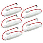 Y98B 5 Pcs High Voltage Microwave Fuses 0.65A/0.7A/0.75A/0.85A Microwave Oven Fuses Kit with Tube Shell Home Kitchen Cooking