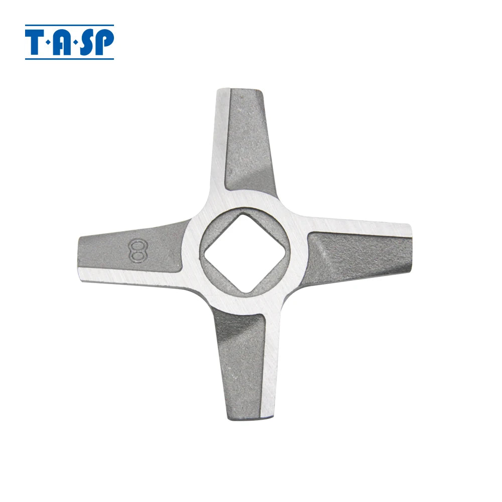 1PC Meat Grinder Knife 8# Double Sided Blade Replacement for Zelmer MM1200 Bosch MFW3910W MFW3X10B Kitchen Appliance Spare Parts