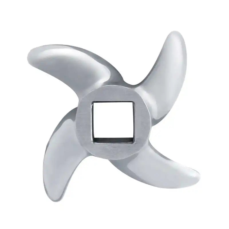 Meat Grinder Blade 4 Stainless Steel Blades Square Hole Meat Grinder Knife Home Kitchen Mincer Parts Accessories