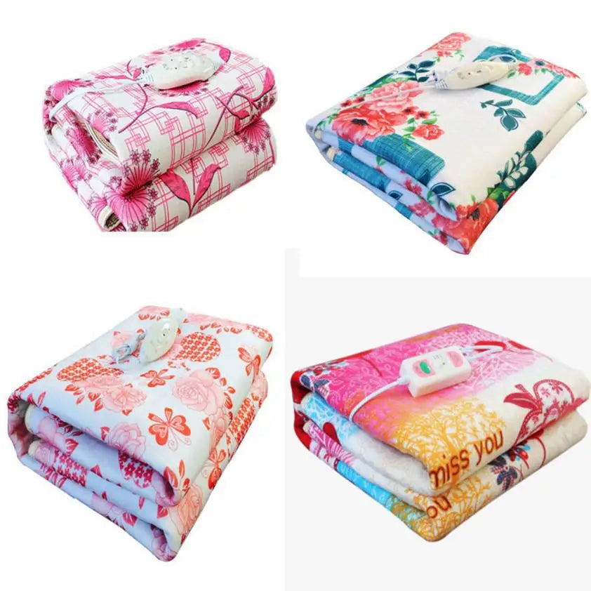 Warm Blanket Electric Heated Blanket 110V/ 220VElectric Blanket Double Manta Electrica Heating Blanket Carpets Heated Mat