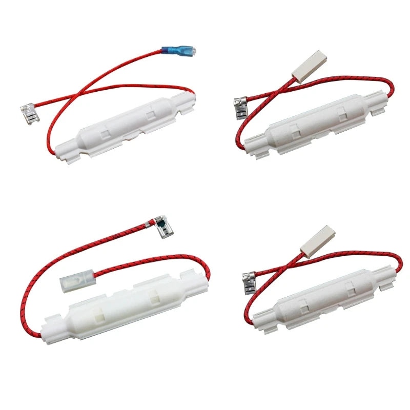 Y98B 5 Pcs High Voltage Microwave Fuses 0.65A/0.7A/0.75A/0.85A Microwave Oven Fuses Kit with Tube Shell Home Kitchen Cooking