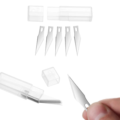 Engraving Cutter with 5pcs replaceable blades for PCB circuit board ,Mobile phone film,Paper cutting for wallpaper Window Film