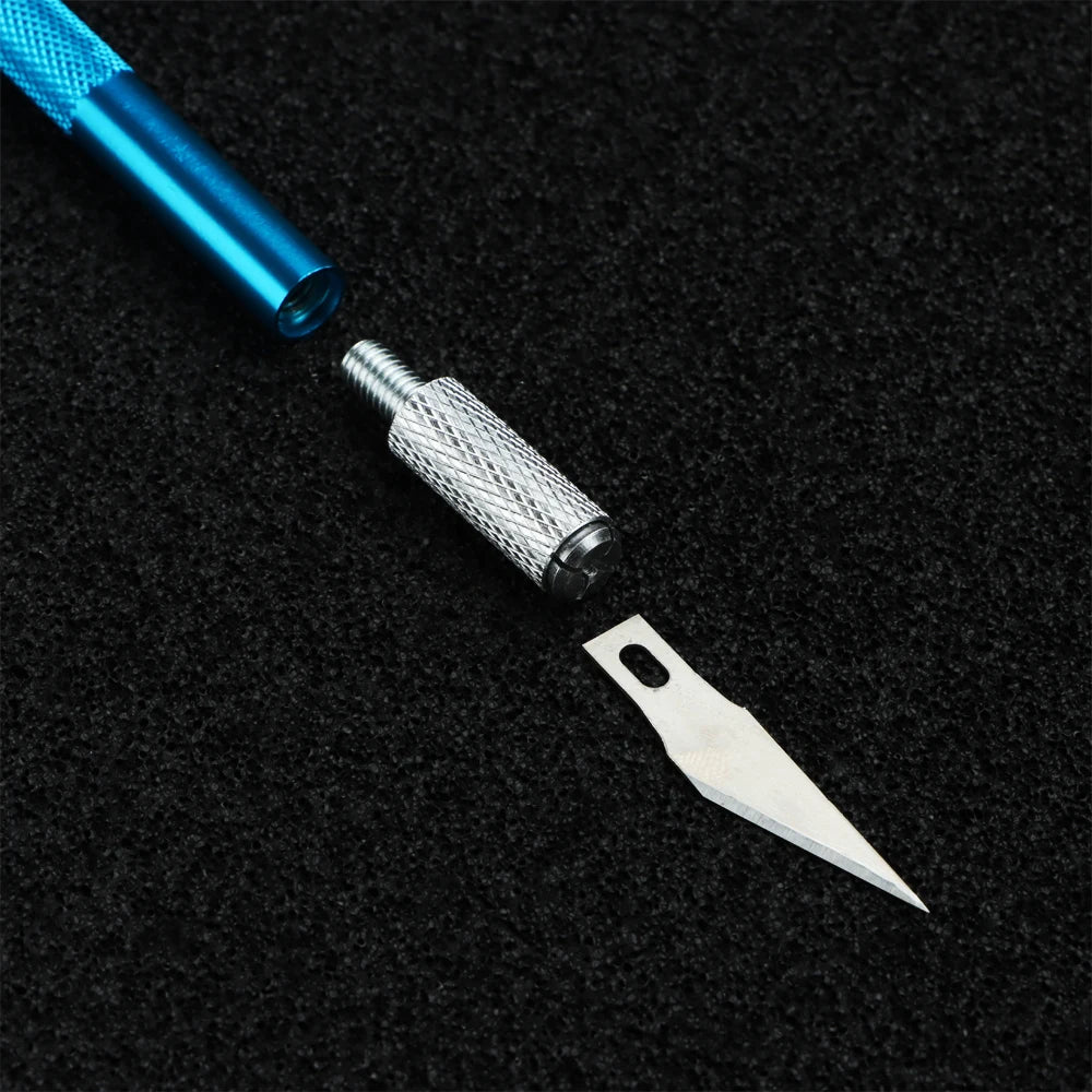 Engraving Cutter with 5pcs replaceable blades for PCB circuit board ,Mobile phone film,Paper cutting for wallpaper Window Film