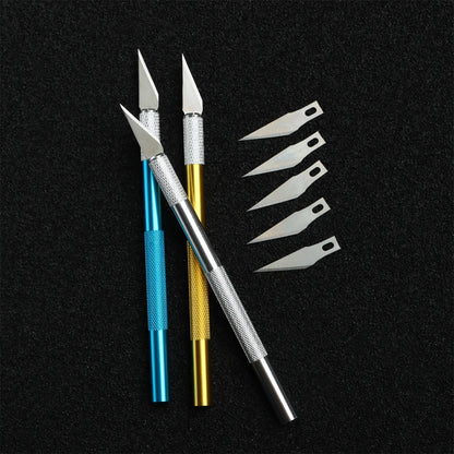 Engraving Cutter with 5pcs replaceable blades for PCB circuit board ,Mobile phone film,Paper cutting for wallpaper Window Film