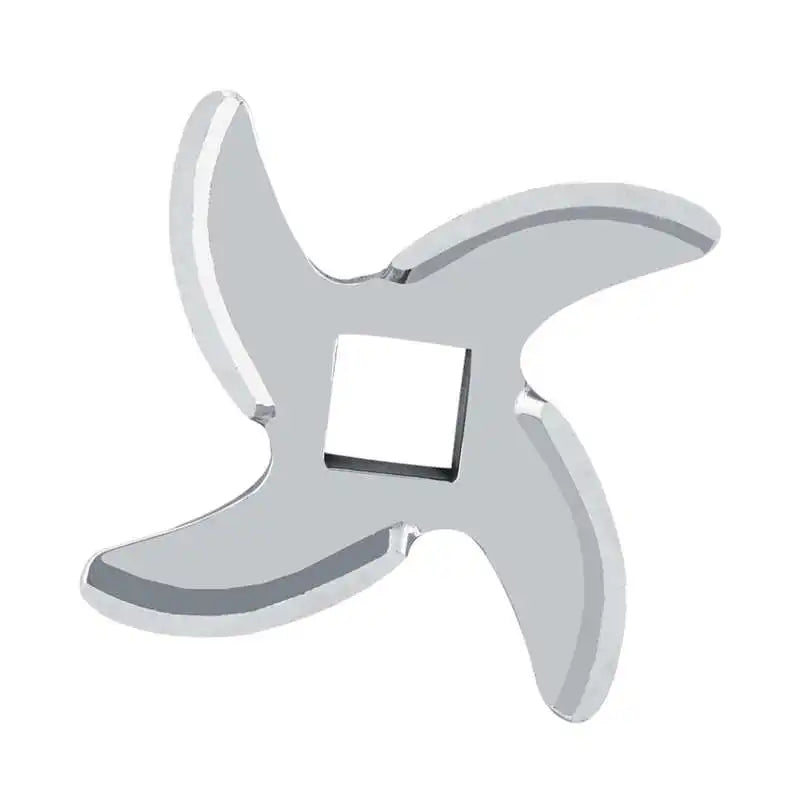 Meat Grinder Blade 4 Stainless Steel Blades Square Hole Meat Grinder Knife Home Kitchen Mincer Parts Accessories