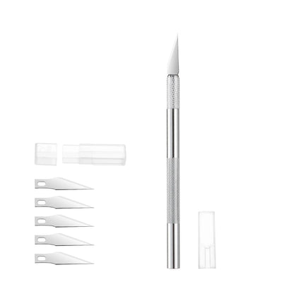 Engraving Cutter with 5pcs replaceable blades for PCB circuit board ,Mobile phone film,Paper cutting for wallpaper Window Film