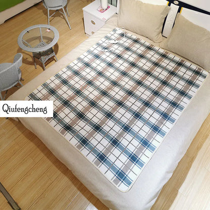 Warm Blanket Electric Heated Blanket 110V/ 220VElectric Blanket Double Manta Electrica Heating Blanket Carpets Heated Mat
