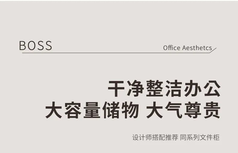 Fashion Large Size Office Desk Luxury Design Save Space Creative Computer Office Desk Executive Meuble Bureau Home Products