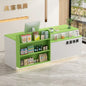 Office Bar Counter Cashier Counter Simple Custom Reception Desk Beauty Salon Escritorio De Recepcion Commercial Furniture