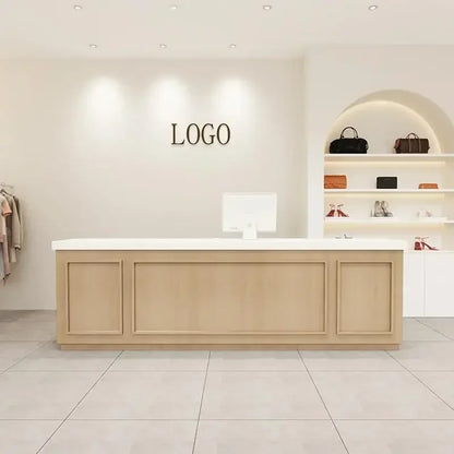 Office Salon Reception Desks Counter Display Checkout Counter Reception Desks Beauty Mostrador Negocio Commercial Furniture