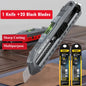 Multifunctional Utility Knife with Ruler and Level High Quality Cutting Tool Heavy-Duty All Steel Thickened Wallpaper Knife
