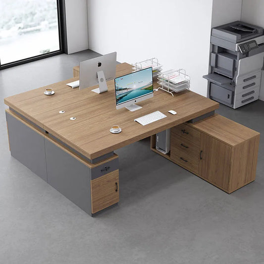 Large Size Fashion Office Desk Decoration Beauty Professional Minimalist Office Desk Save Space Mesas Escritorio Furnitures