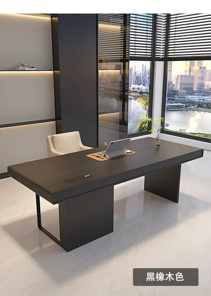 Spacious Ergonomic Office Desk Luxury European Design Standing Table Perfect Workstations Studios Muebles Oficina Mesa Furniture
