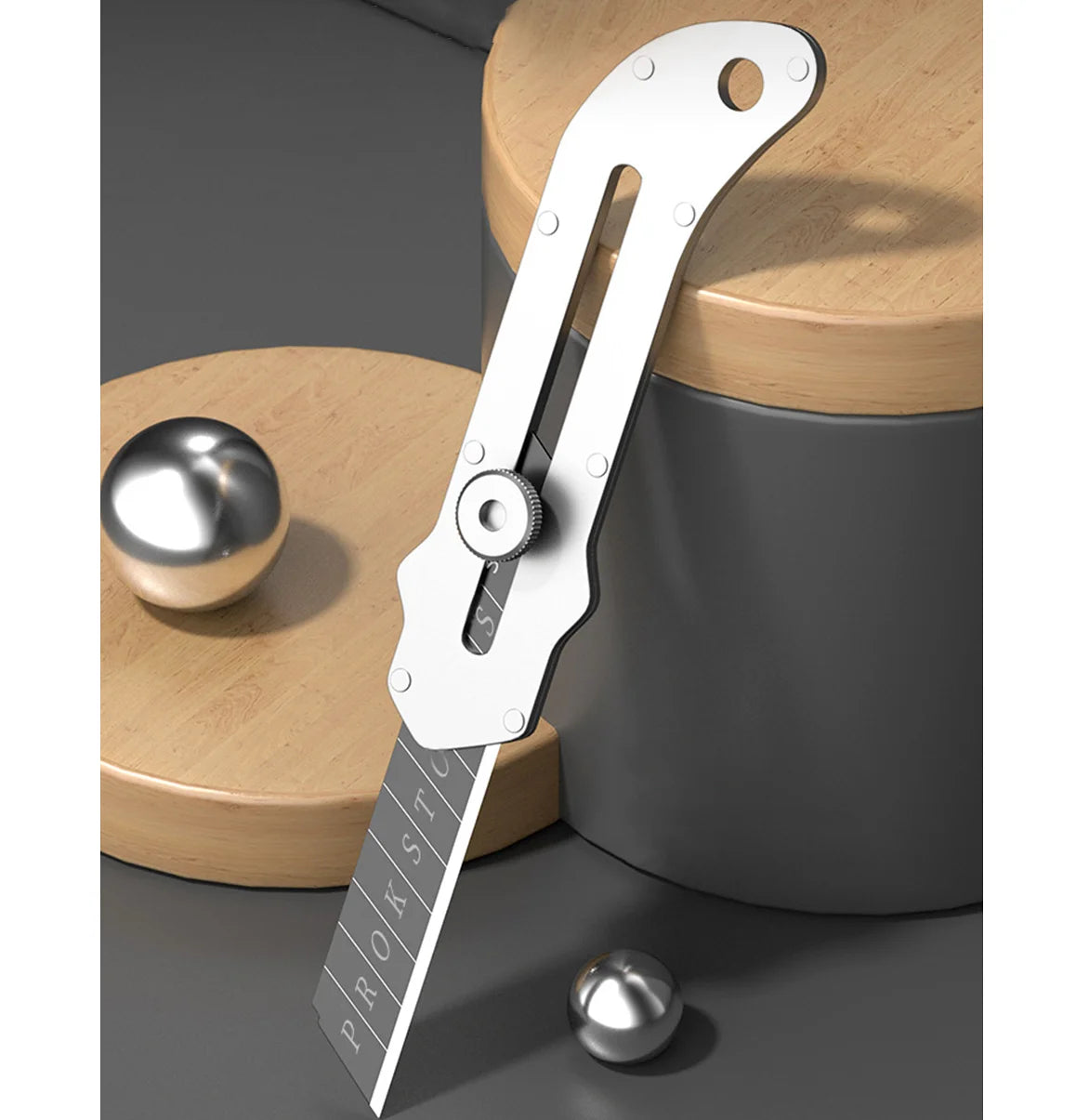 New Stainless Steel Portable Utility Knife Retractable Wallpaper Unboxing Knife Paper Cutter Office School Stationery Supplies