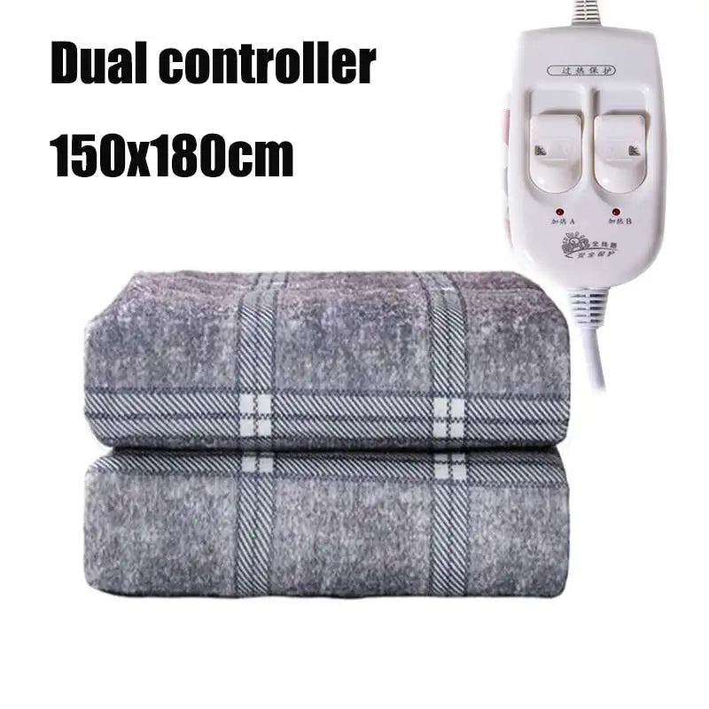 Warm Blanket Electric Heated Blanket 110V/ 220VElectric Blanket Double Manta Electrica Heating Blanket Carpets Heated Mat