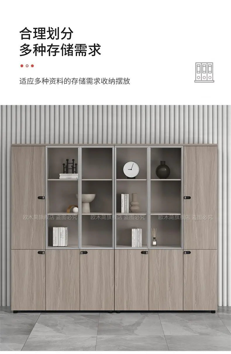 Office File Cabinet, Wooden File Storage Cabinet, Office Cabinet,locker With Combination Lock