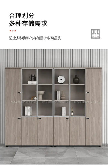 Office File Cabinet, Wooden File Storage Cabinet, Office Cabinet,locker With Combination Lock