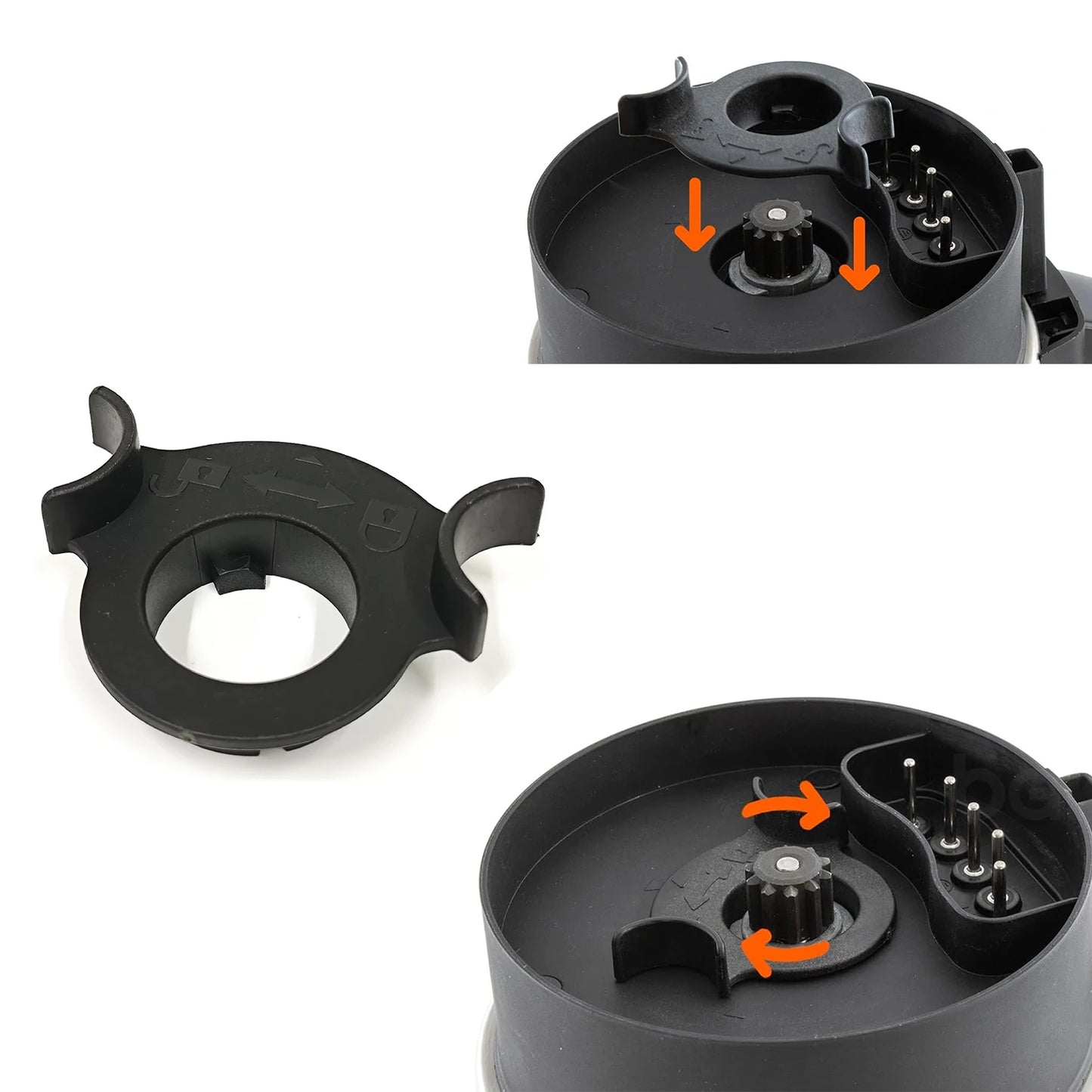Blade Holder Retainer for Cecotec Mambo 7090/8090/8590/9090/9590/10070/10090/12090 Habana Kitchen Robot