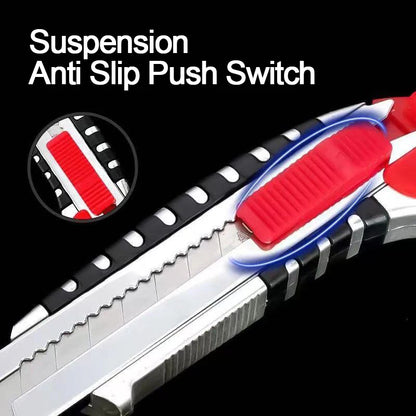 5-Series Art Knife 18mm Heavy duty Adhesive Knife Large Five Series Wallpaper Knife Paper Cutting Knife