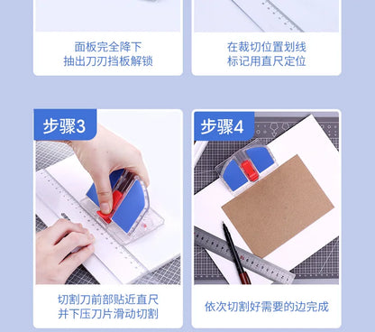 Bevel Cutter 90° Plane Cutter DIY Photo Frame Cutter 45° Bevel Cutting Model Building Making Tools Panel Cutting Supplies