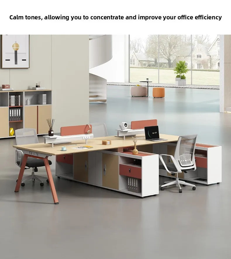 Wide Working Space Convenient Computer Table Workstation Desk Office Furniture Classical Minimalist Office Desks  boss office de