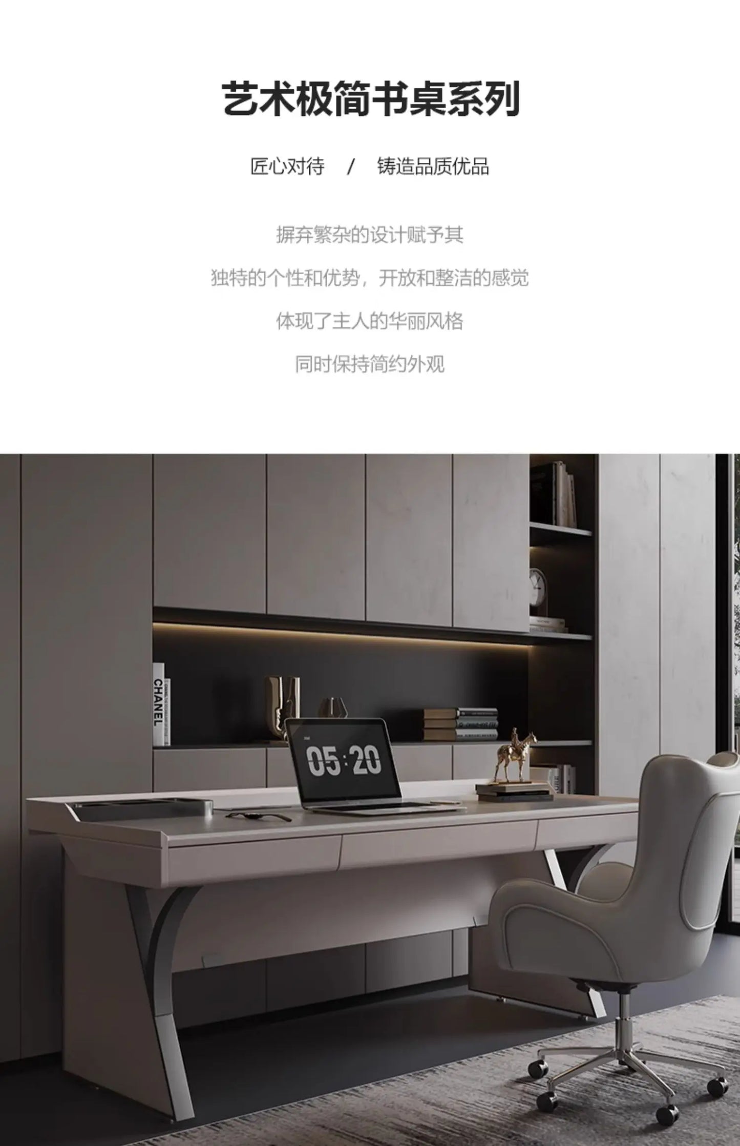 Premium European Style Office Desk Large Craft Sedentary Table Offers Ergonomic Comfort Long Hours Muebles Oficina Accessories