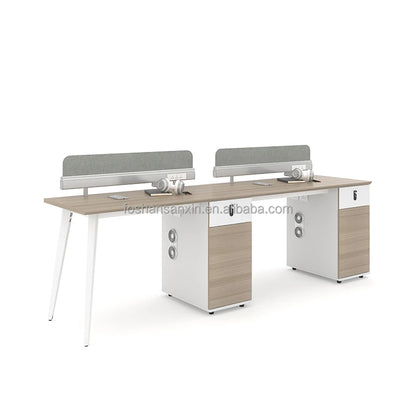 Popular Office Computer Study Desk with Drawer Wooden Design for Study and Work  boss office desk