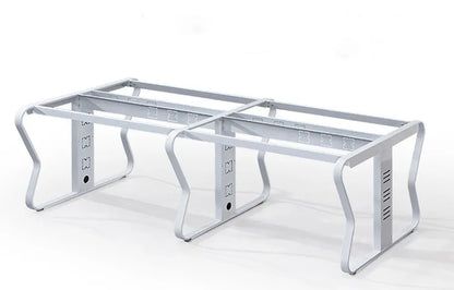 Modern 1.4m L/T Shape Wooden Office Desk for 4 People Modular Design Home and School Usage  boss office desk
