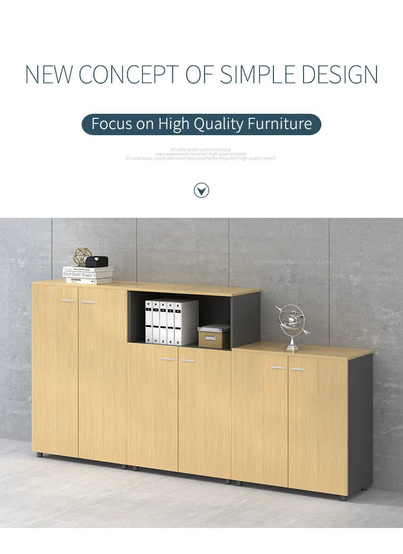 Modern Office Furniture Wooden Office Cabinet File Cabinet