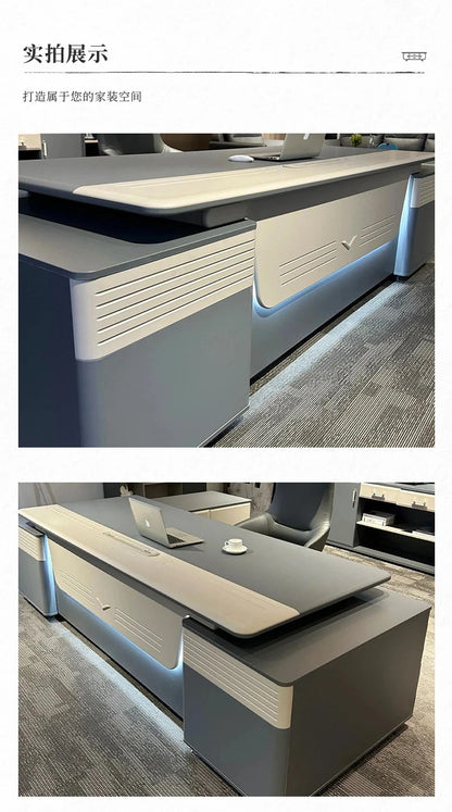 Multifunctional Decoration Office Desk Organizers Modern Office Desk Computer Executive Escritorio Oficina Commercial Furniture