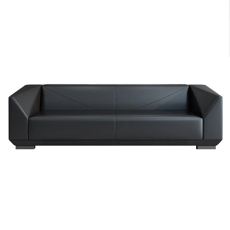 Office Sofa Simple Modern Three-person Minimalist Office Sofa Leisure Meeting Business Reception Coffee Table Combination