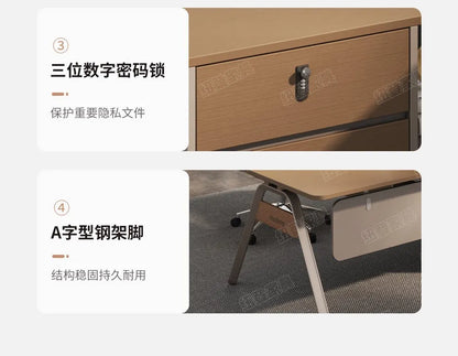 Organizer Large Office Desk Professional Simple Fashion Interior Universal Office Desk Wooden Escritorio Oficina Home Furniture