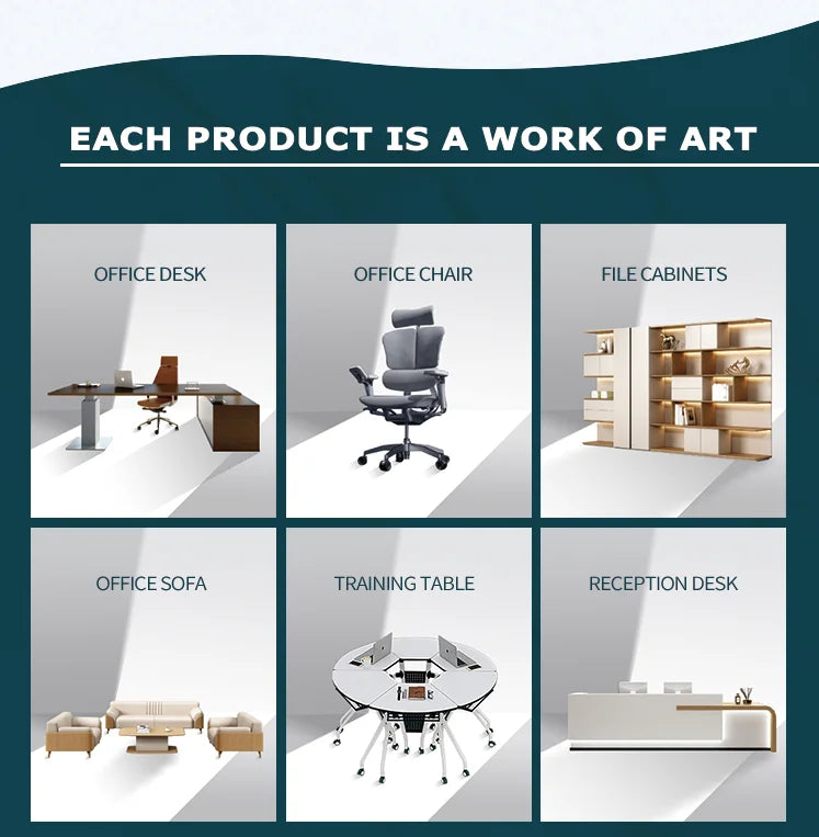 Wooden Ceo Office Furniture Modern Style Computer L Shape Desk Boss Manager Office Table Executive Desk Table Workstation