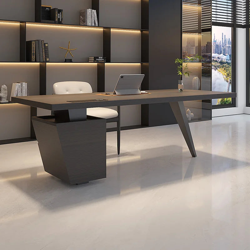 Stylish Luxury Corner Office Desk Ergonomic Design Modern Escritorios De Ordenador Ideal Productive Work Environment Furniture