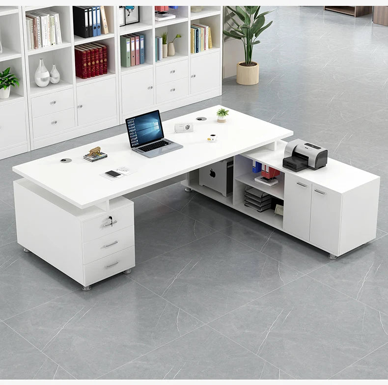 Decoration Accent Office Desk Creative Design Unique European Modern Office Desk Designer Mesas Escritorio Postmodern Furniture