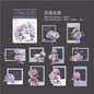 Yoofun 30pcs/lot Vintage Film Boarder Srapbooking Collage Junk Journal Decal Stickers Creative Frame Photo Frame Flower Labels