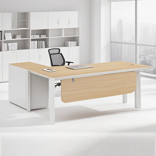 Modern Executive Office Desk with Built in Storage CEO Boss Office Furniture Computer Table  boss office desk