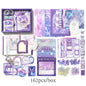 2Style 162Pcs/box Butterfly Illustrated Theme Gift Box Stickers DIY Handbook Scrapbook Photo Frame Journal Envelope Decoration