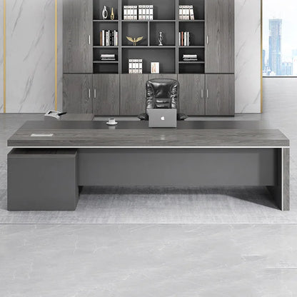 Modern Computer Office Desk Wooden Study Minimalist Save Space Interior Office Desk Fashion Meuble Bureau Ornaments Accessories