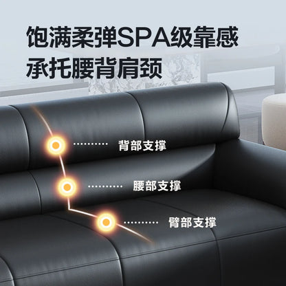 Office Sofa Business Simple Lounge Area New Chinese Style Reception Meeting Negotiation Three-person Coffee Table Combination