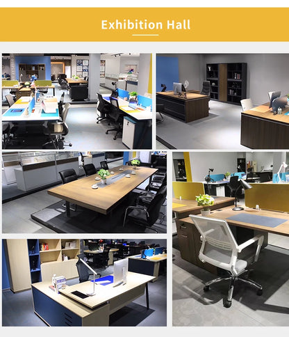 Wooden Ceo Office Furniture Modern Style Computer L Shape Desk Boss Manager Office Table Executive Desk Table Workstation