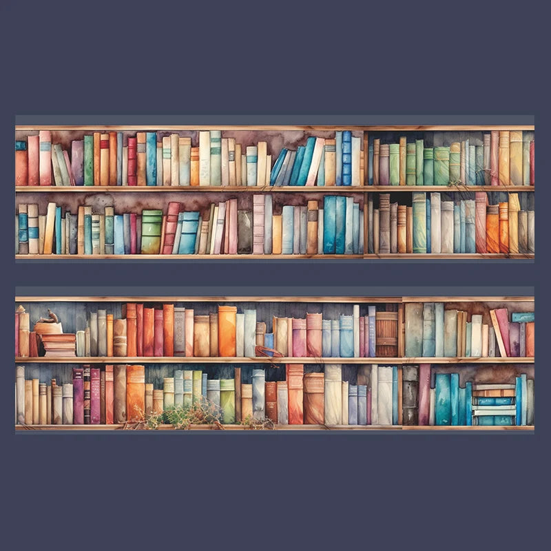 1Roll Tape Retro Exquisite Book PET Stickers Scrapbook Supplies Decoration Notebook Photo Frame Water Stationery Box DIY Sticker