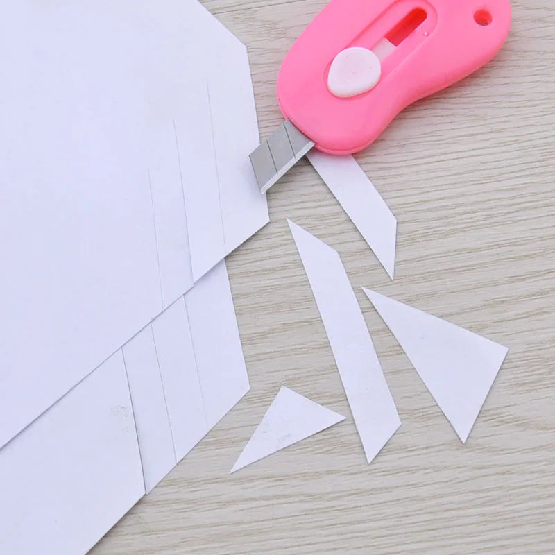 Kawaii Handy Mini art knife, mini student package box cutter, office paper cutter, wallpaper knife  Express Box Knife