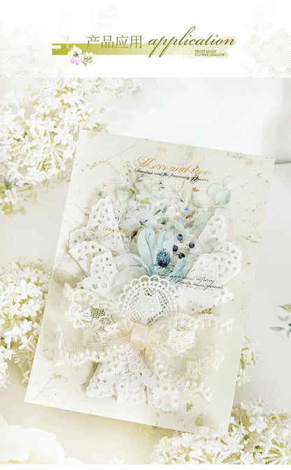 Mr.Paper,20PCS, Plant Themed Stickers, DIY Decorative Scrapbook Notebook Photo Frame Diary Stationery Flower Leaf Stickers Gifts